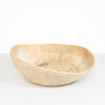 Dinosaur Designs Large Flow Bowl in Sandy Pearl Colour resin
