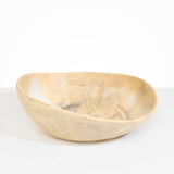 Dinosaur Designs Large Flow Bowl in Sandy Pearl Colour resin