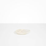 Dinosaur Designs Pebble Side Plate in Chalk Swirl Colour resin