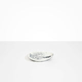 Dinosaur Designs Pebble Side Plate in White Marble Colour resin