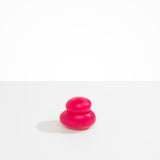 Dinosaur Designs Medium Pebble Jar in Flamingo Colour resin