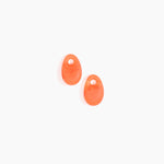 Dinosaur Designs Small Rock Beads in Lychee Colour resin
