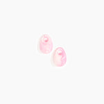 Dinosaur Designs Small Rock Beads in Shell Pink Colour resin