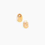 Dinosaur Designs Small Rock Beads in Light Horn Colour resin
