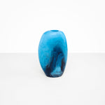 Dinosaur Designs Bold Skipping Stone Vase in Sky Colour resin