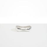 Dinosaur Designs Metal Bones Dish in Silver-Plated Brass Material