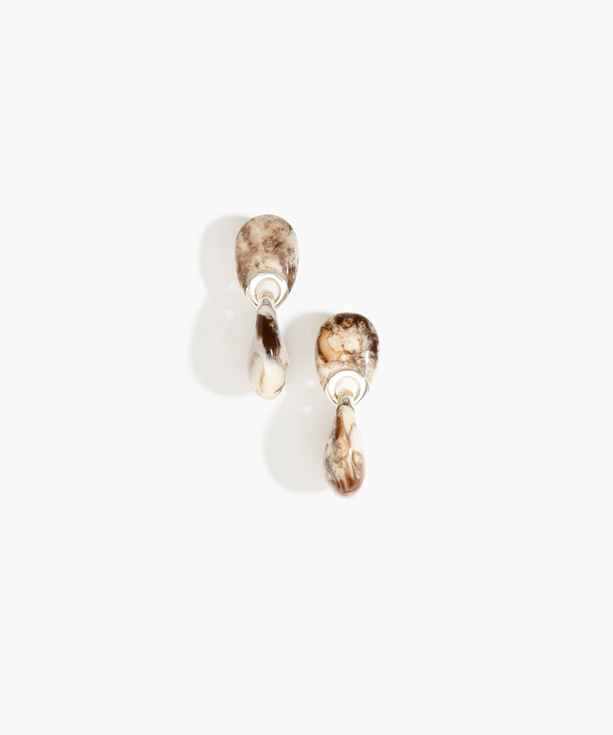 Small Rock Duo Earrings