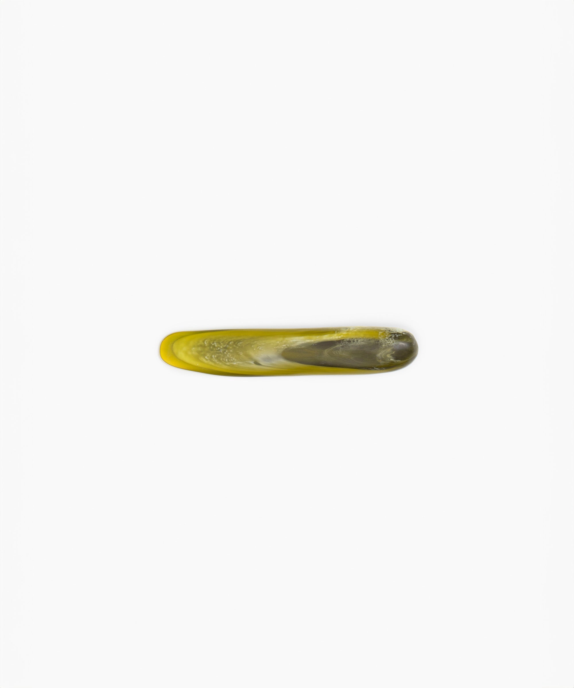 Dinosaur Designs Stone Butter Knife in Malachite Colour resin
