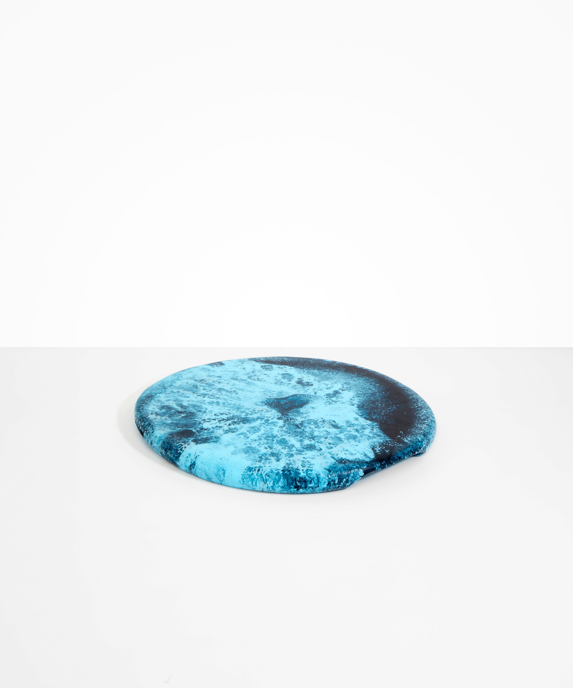 Dinosaur Designs Temple Cheese Platter in Water Colour resin