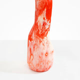 Dinosaur Designs Tall Studio Vase in Strawberry Colour resin