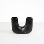 Dinosaur Designs Medium Branch Vase in Black Marble Colour resin