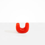 Dinosaur Designs Mini Branch Vase in Poppy Colour resin