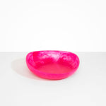 Dinosaur Designs Medium Flow Bowl in Flamingo Colour resin