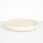 Dinosaur Designs Extra Large Rock Bowl in Chalk Swirl Colour resin