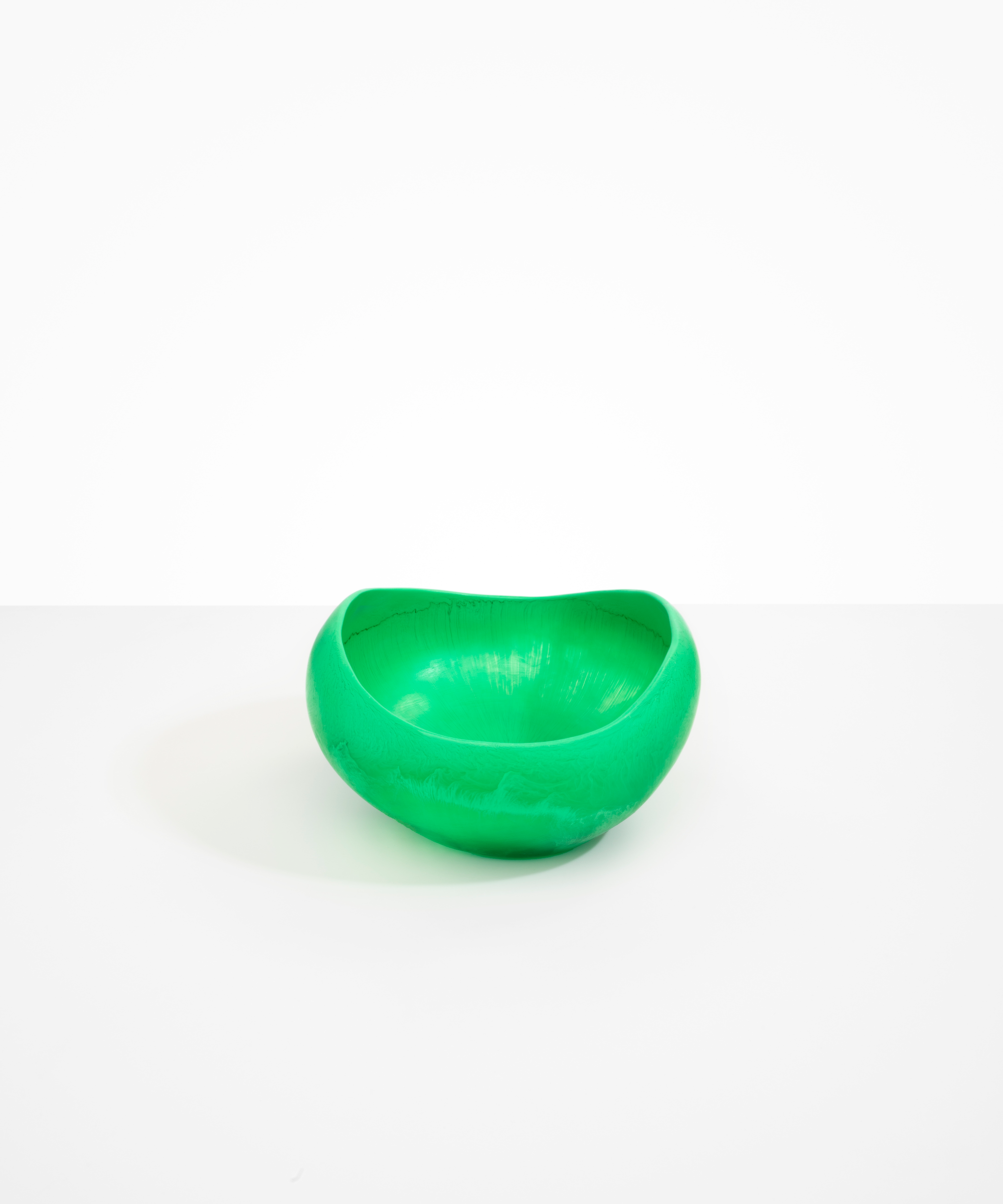 Dinosaur Designs Large Beetle Bowl in Leaf Colour resin