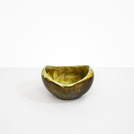 Dinosaur Designs Large Beetle Bowl in Malachite Colour resin