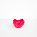 Dinosaur Designs Medium Beetle Bowl in Flamingo Colour resin