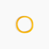 Dinosaur Designs Polished Classic Wishbone Bangle in Honeycomb Colour resin with Regular Fit