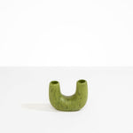 Dinosaur Designs Mini Branch Vase in Olive Colour resin