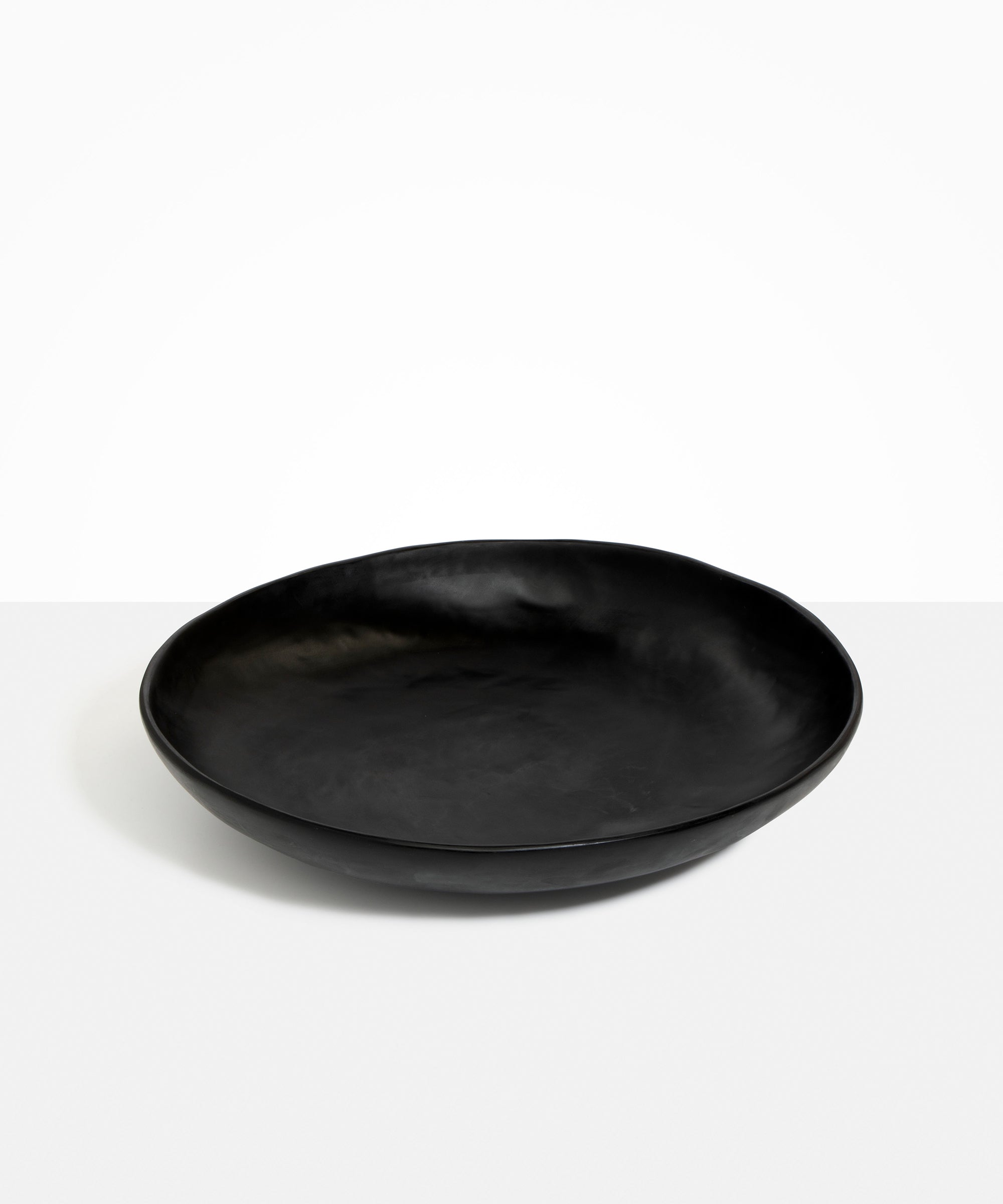 Dinosaur Designs Atelier Salad Bowl in Black Colour resin