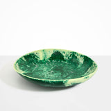 Dinosaur Designs Atelier Salad Bowl in Grass Colour resin