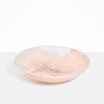 Dinosaur Designs Atelier Salad Bowl in Rose Swirl Colour resin