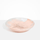 Dinosaur Designs Atelier Salad Bowl in Rose Swirl Colour resin