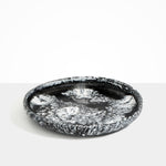 Dinosaur Designs Grand Earth Bowl in Black Marble Colour resin