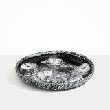 Dinosaur Designs Grand Earth Bowl in Black Marble Colour resin
