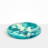 Dinosaur Designs Grand Earth Bowl in Lagoon Colour resin