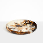 Dinosaur Designs Grand Earth Bowl in Light Horn Colour resin