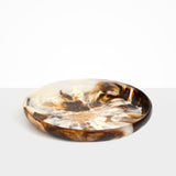 Dinosaur Designs Grand Earth Bowl in Light Horn Colour resin