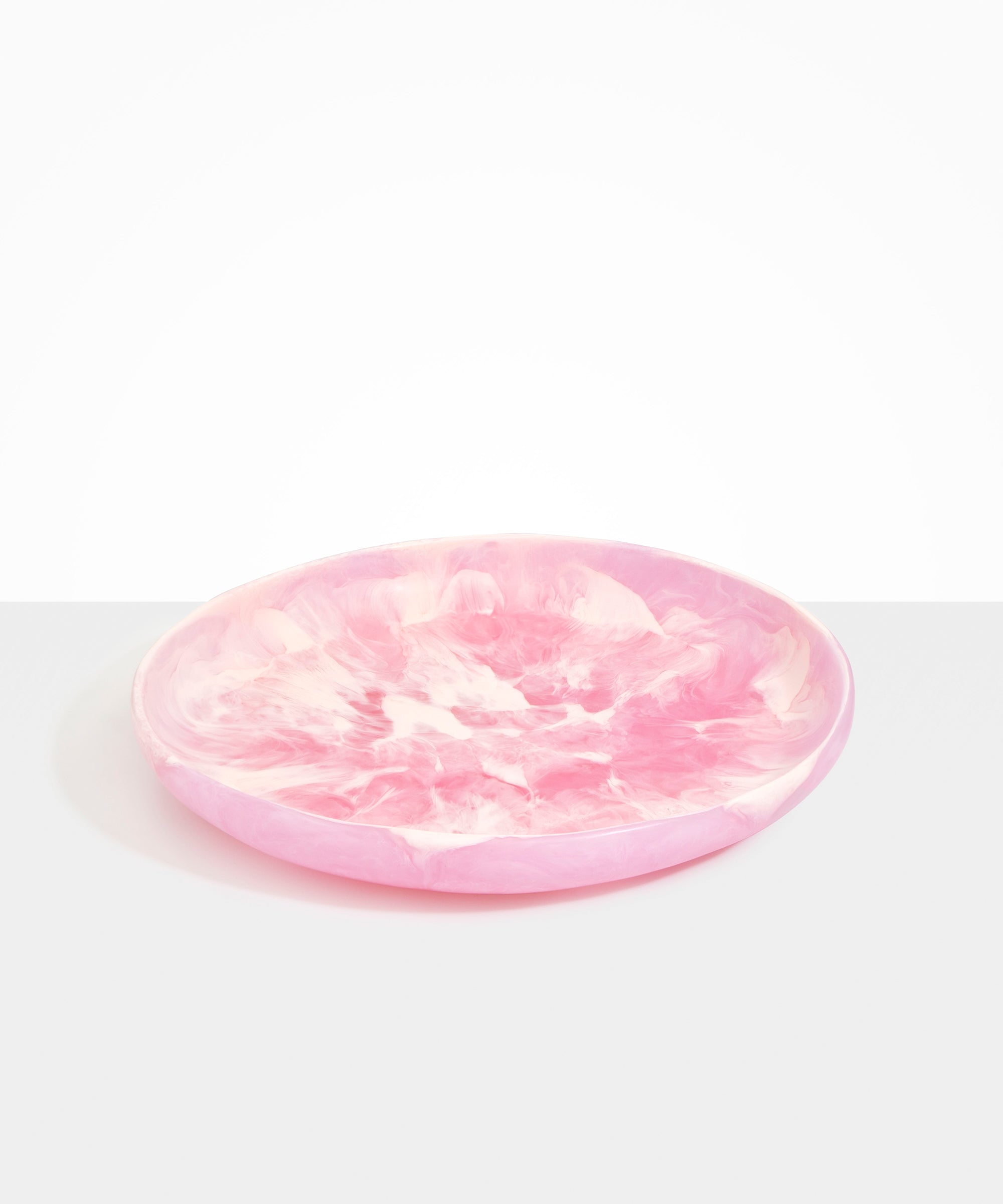 Dinosaur Designs Grand Earth Bowl in Shell Pink Colour resin
