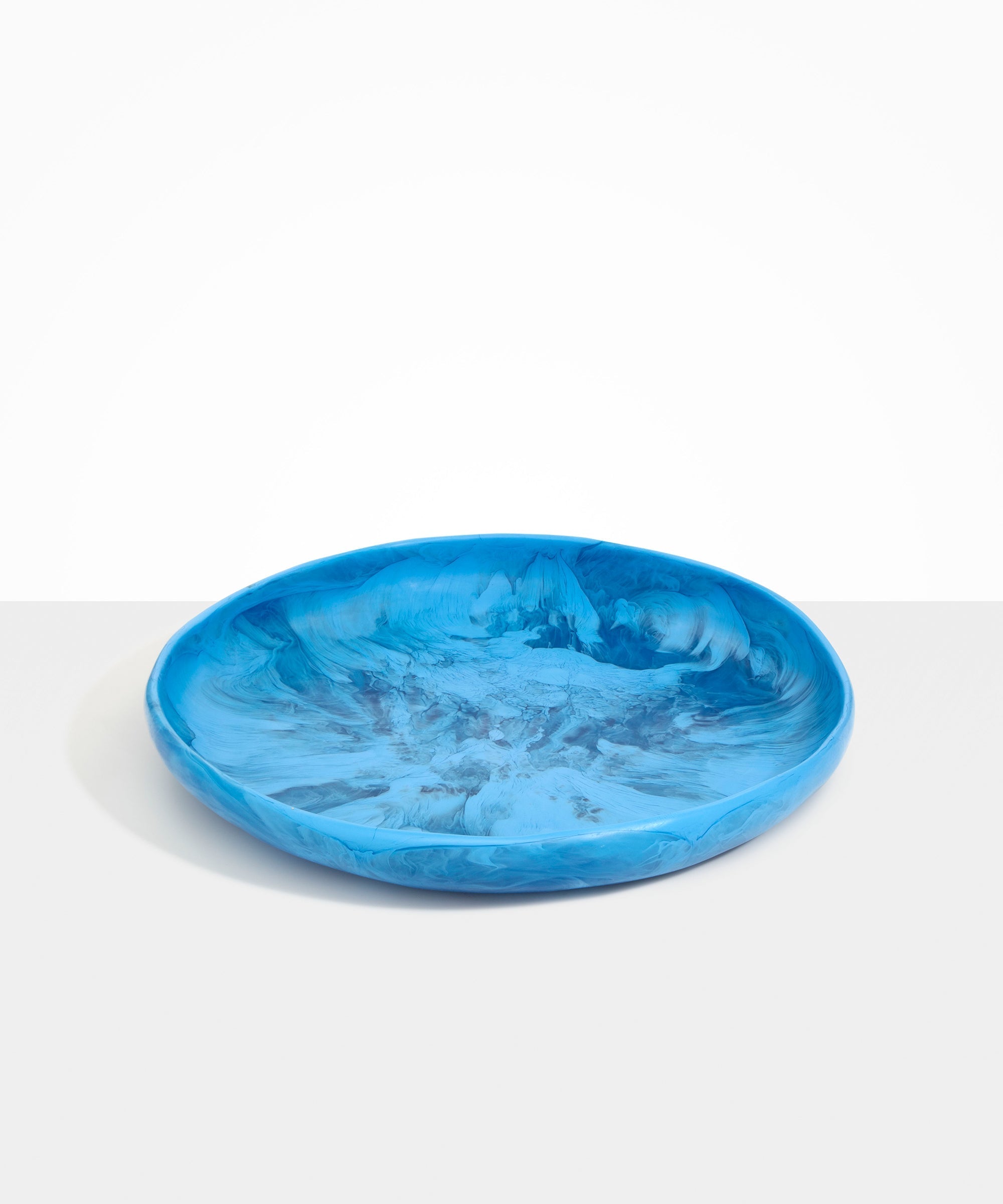 Dinosaur Designs Grand Earth Bowl in Sky Colour resin