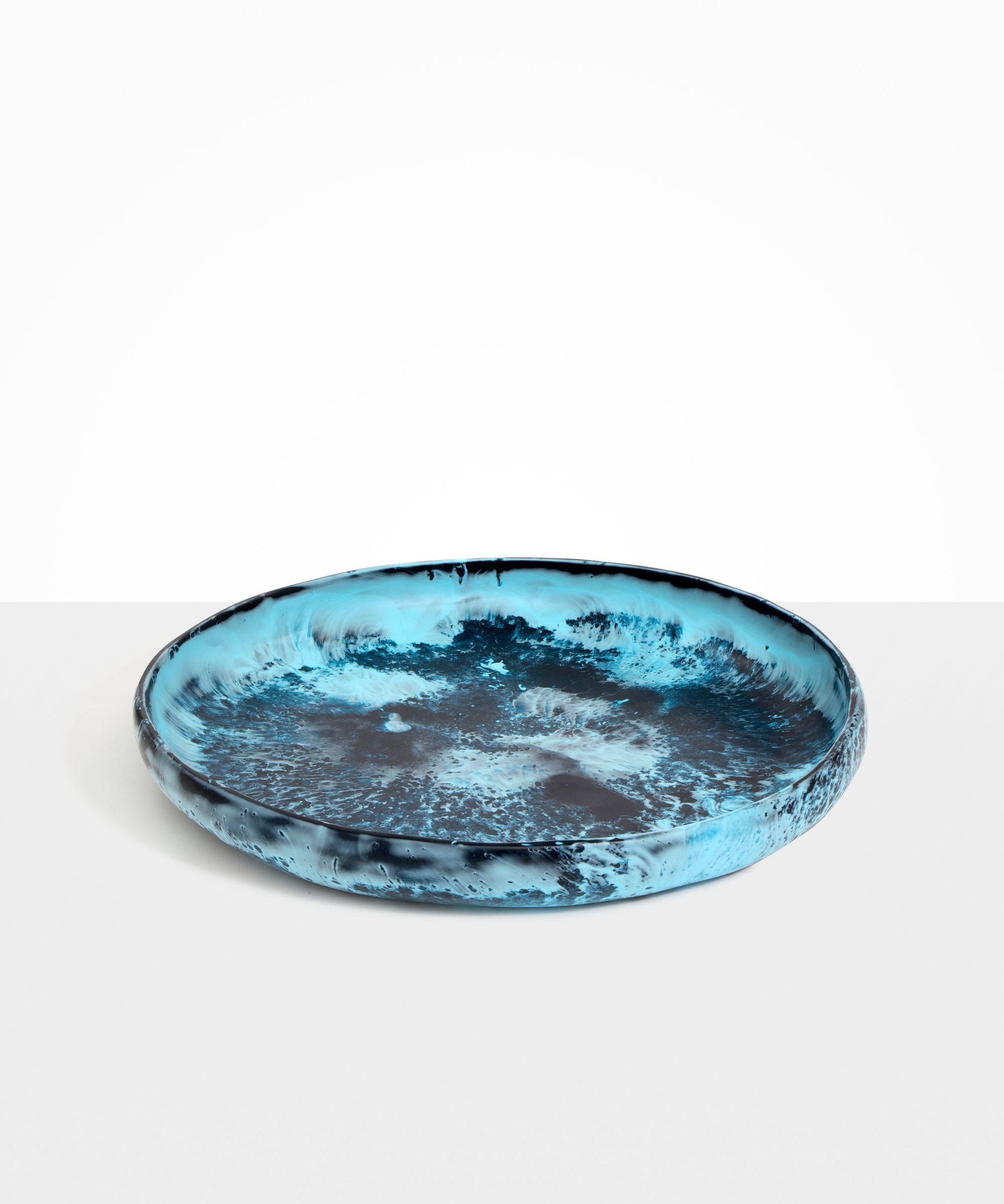 Dinosaur Designs Grand Earth Bowl in Water Colour resin