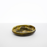Dinosaur Designs Medium Earth Bowl in Malachite Colour resin