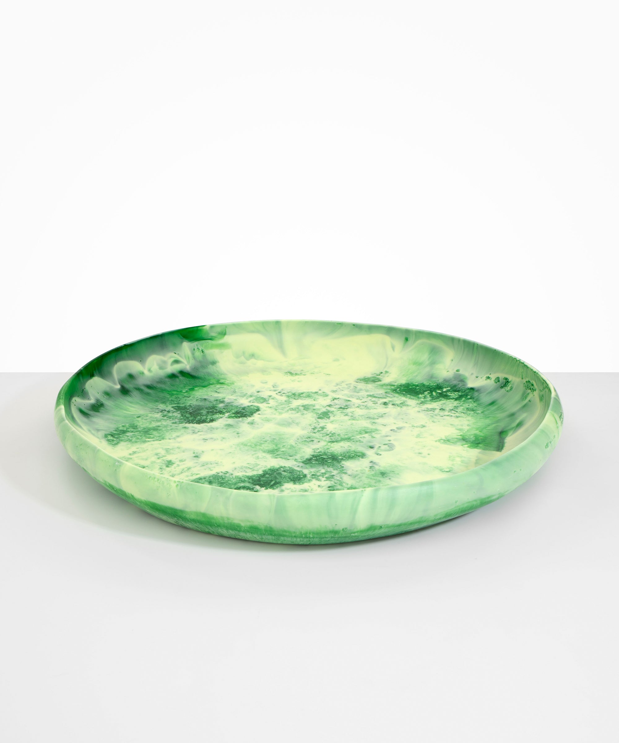 Dinosaur Designs Extra Large Earth Bowl in Grass Colour resin