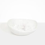 Dinosaur Designs Large Flow Bowl in Snow Swirl Colour resin