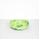 Dinosaur Designs Medium Flow Bowl in Grass Colour resin
