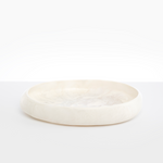 Dinosaur Designs Large Rock Bowl in Chalk Swirl Colour resin