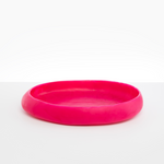 Dinosaur Designs Large Rock Bowl in Flamingo Colour resin