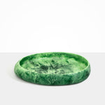 Dinosaur Designs Large Rock Bowl in Moss Colour resin
