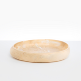 Dinosaur Designs Large Rock Bowl in Sandy Pearl Colour resin