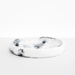 Dinosaur Designs Large Rock Bowl in White Marble Colour resin