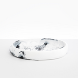 Dinosaur Designs Large Rock Bowl in White Marble Colour resin