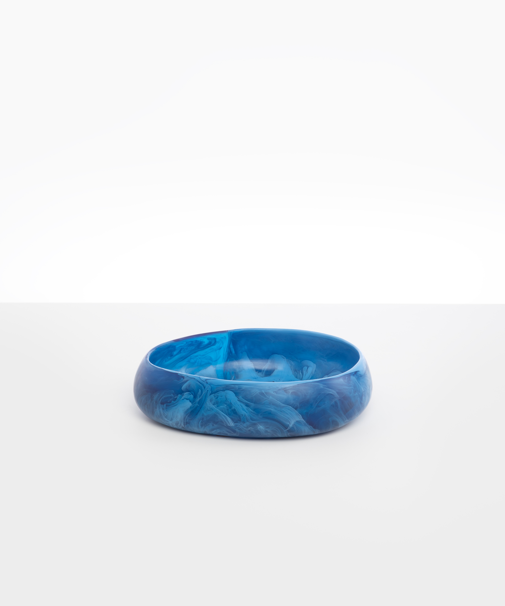 Dinosaur Designs Medium Rock Bowl in Sky Colour resin