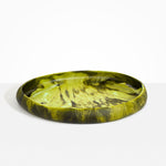 Dinosaur Designs Extra Large Rock Bowl in Malachite Colour resin