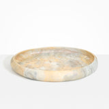 Dinosaur Designs Extra Large Rock Bowl in Sandy Pearl Colour resin