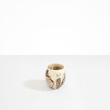 Dinosaur Designs Large Rock Cup in Cappuccino Colour resin