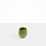 Dinosaur Designs Large Rock Cup in Olive Colour resin